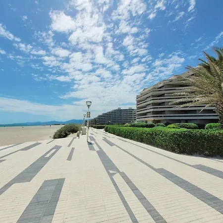 - T2 5 Pers, Accès Plage, Piscine, Parking - Fr-1-794-118 Canet-en-Roussillon